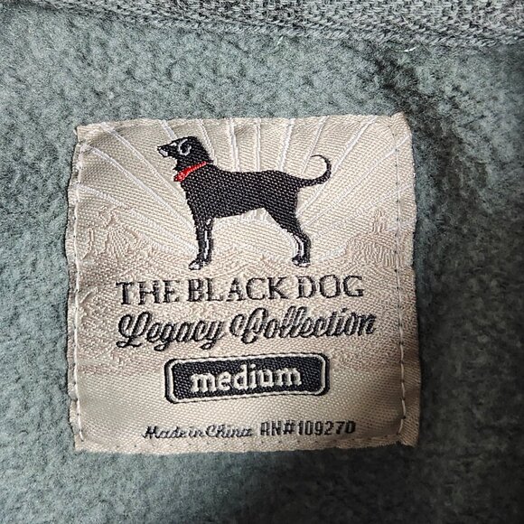 he Black Dog Womens Sweatshirt Legacy Collection Color Green Size Medium - Picture 9 of 16